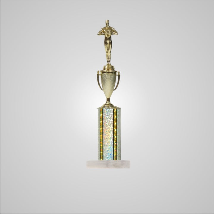 16.5" Trophy wide column with Cup