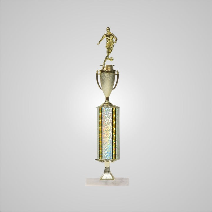 18.5" Trophy wide column with Riser and Cup