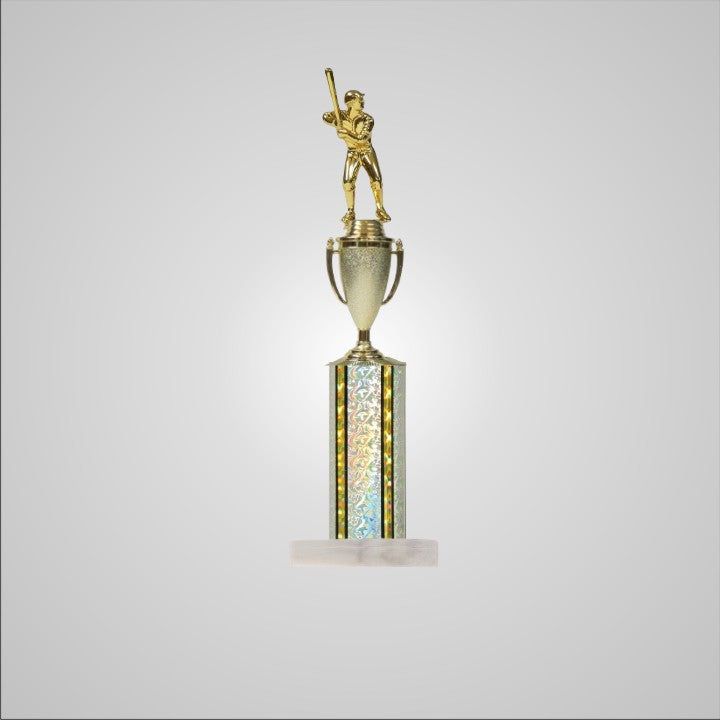 16.5" Trophy wide column with Cup