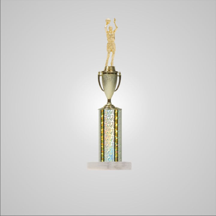 16.5" Trophy wide column with Cup