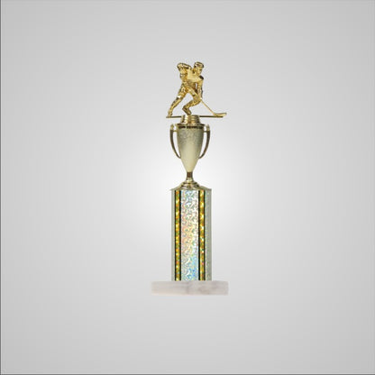 16.5" Trophy wide column with Cup