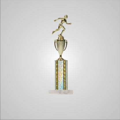 16.5" Trophy wide column with Cup