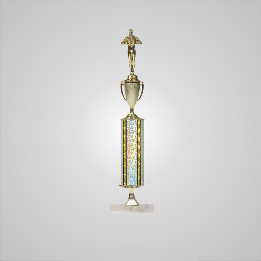 20.5" Trophy wide column with Riser and Cup