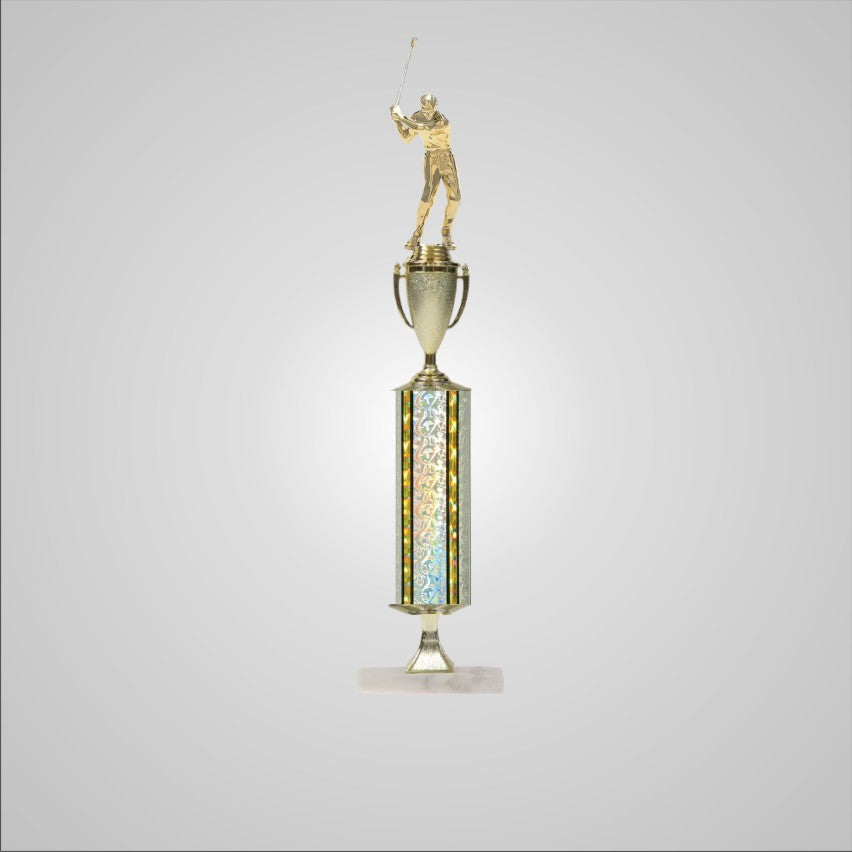 20.5" Trophy wide column with Riser and Cup