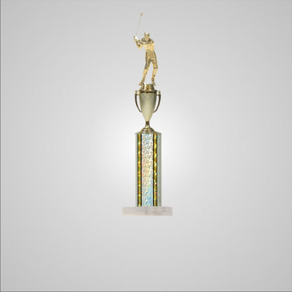 18.5" Trophy wide column with Cup