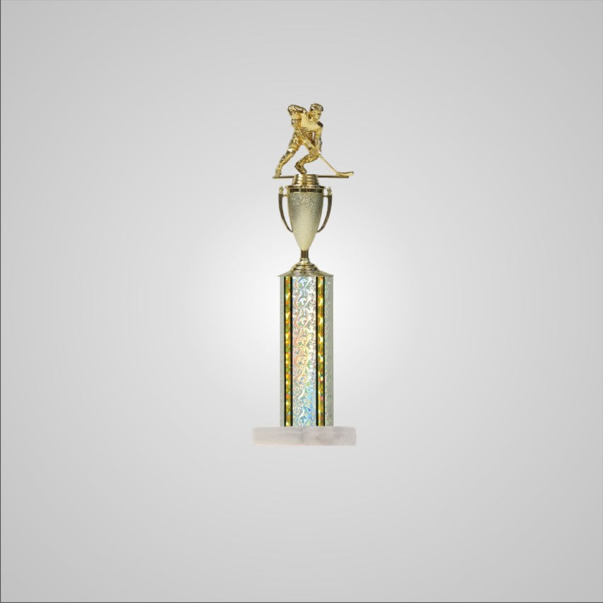 18.5" Trophy wide column with Cup