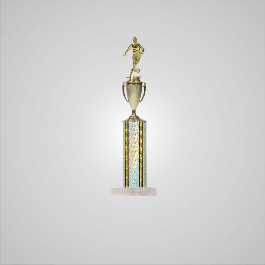 18.5" Trophy wide column with Cup