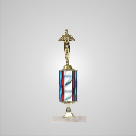 12" Trophy wide column with Riser