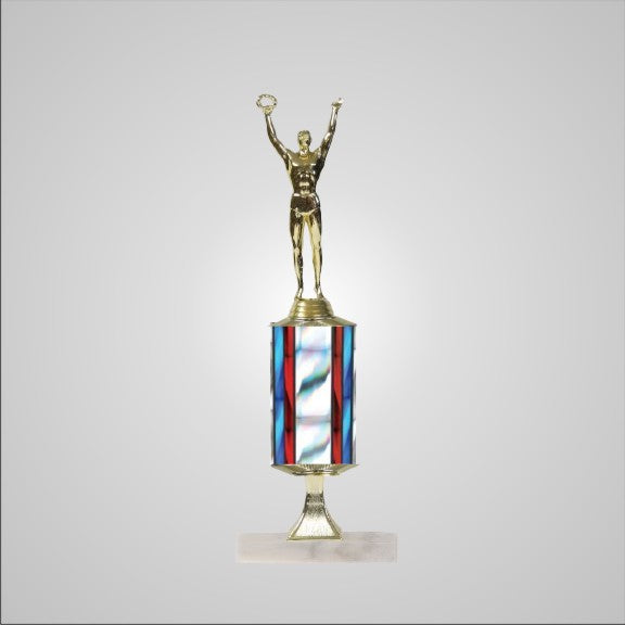 12" Trophy wide column with Riser