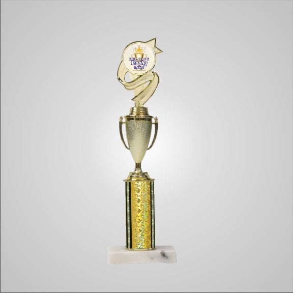 14.5" Trophy with Cup