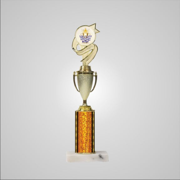 14.5" Trophy with Cup