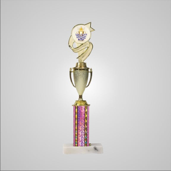 14.5" Trophy with Cup