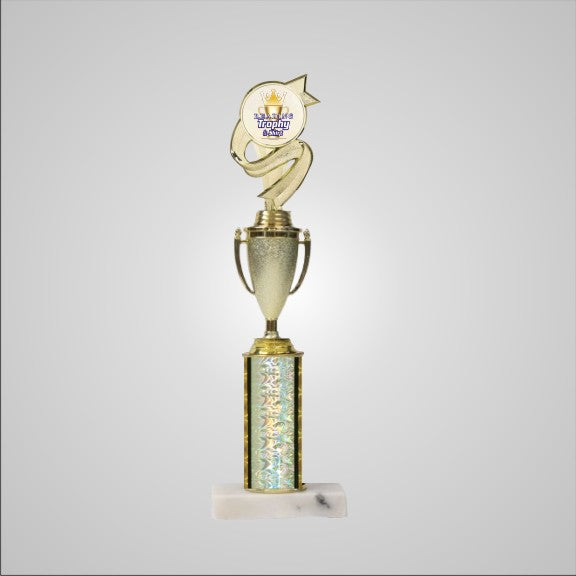 14.5" Trophy with Cup