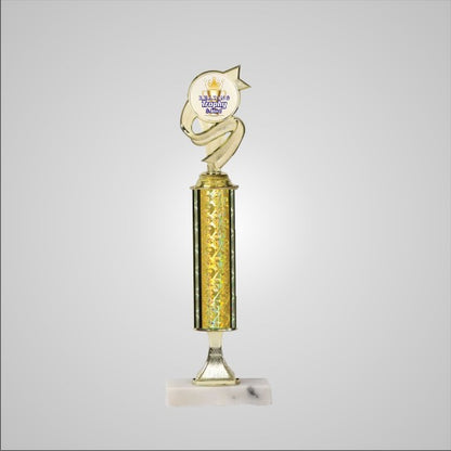 14" Trophy with Riser