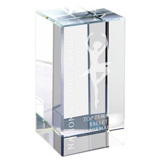 Crystal Block. Available in 2 Sizes